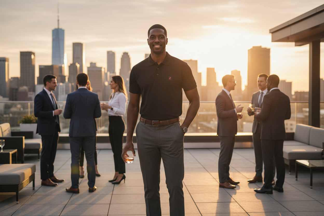 1/3rd Polo – Rooftop Business Function Lifestyle