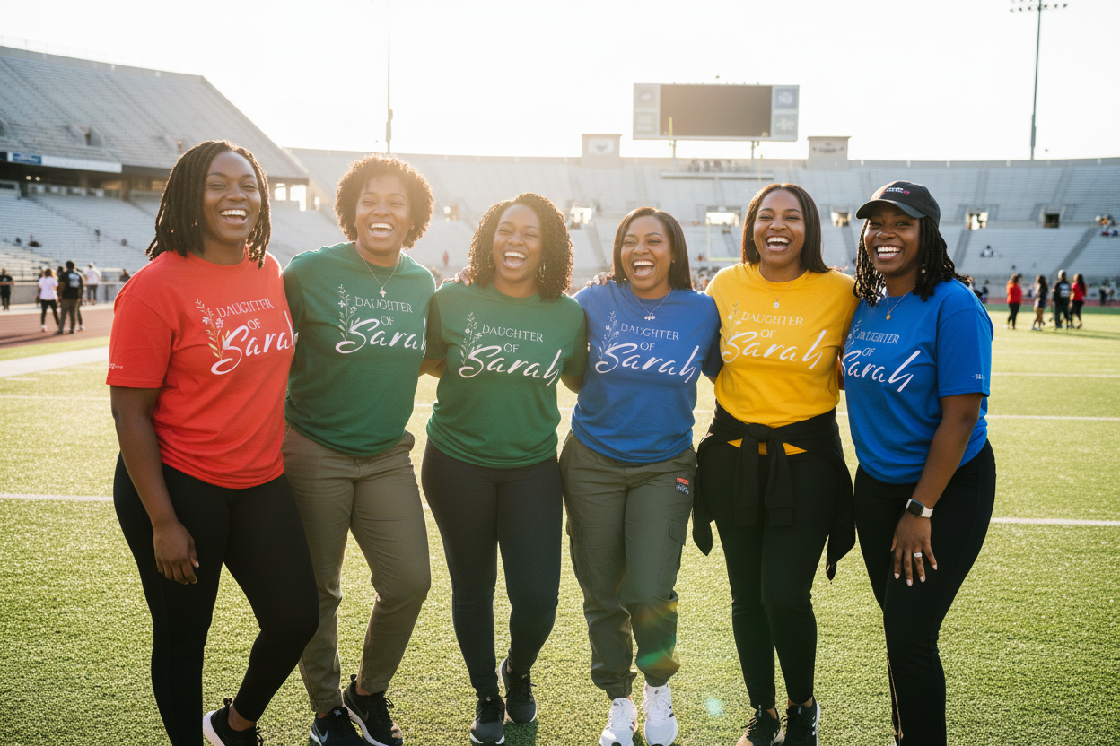 Daughter of Sarah Tee – Sports Event Lifestyle