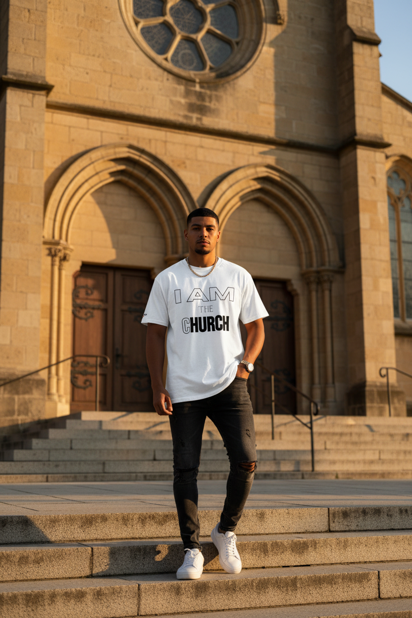 I AM the Church Tee - Outside Church