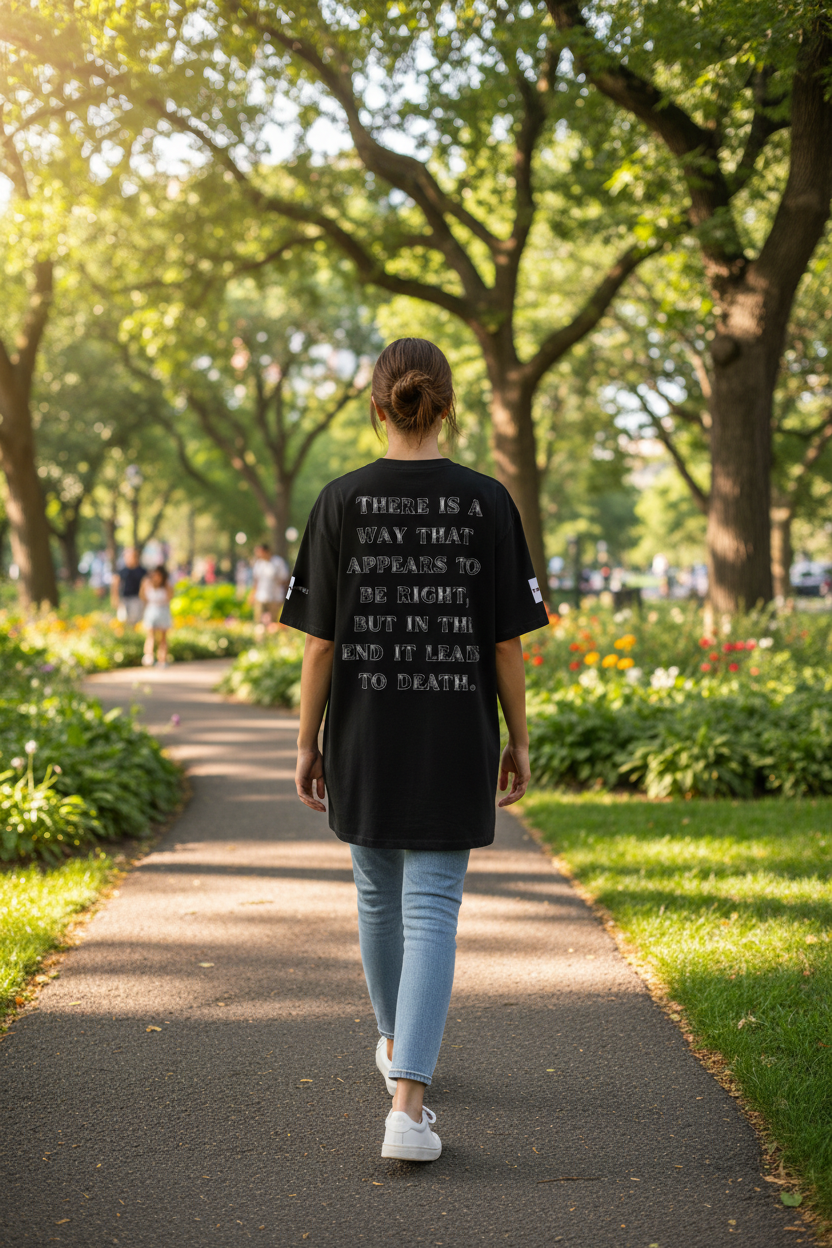 It Appears Right Tee - Woman in Park