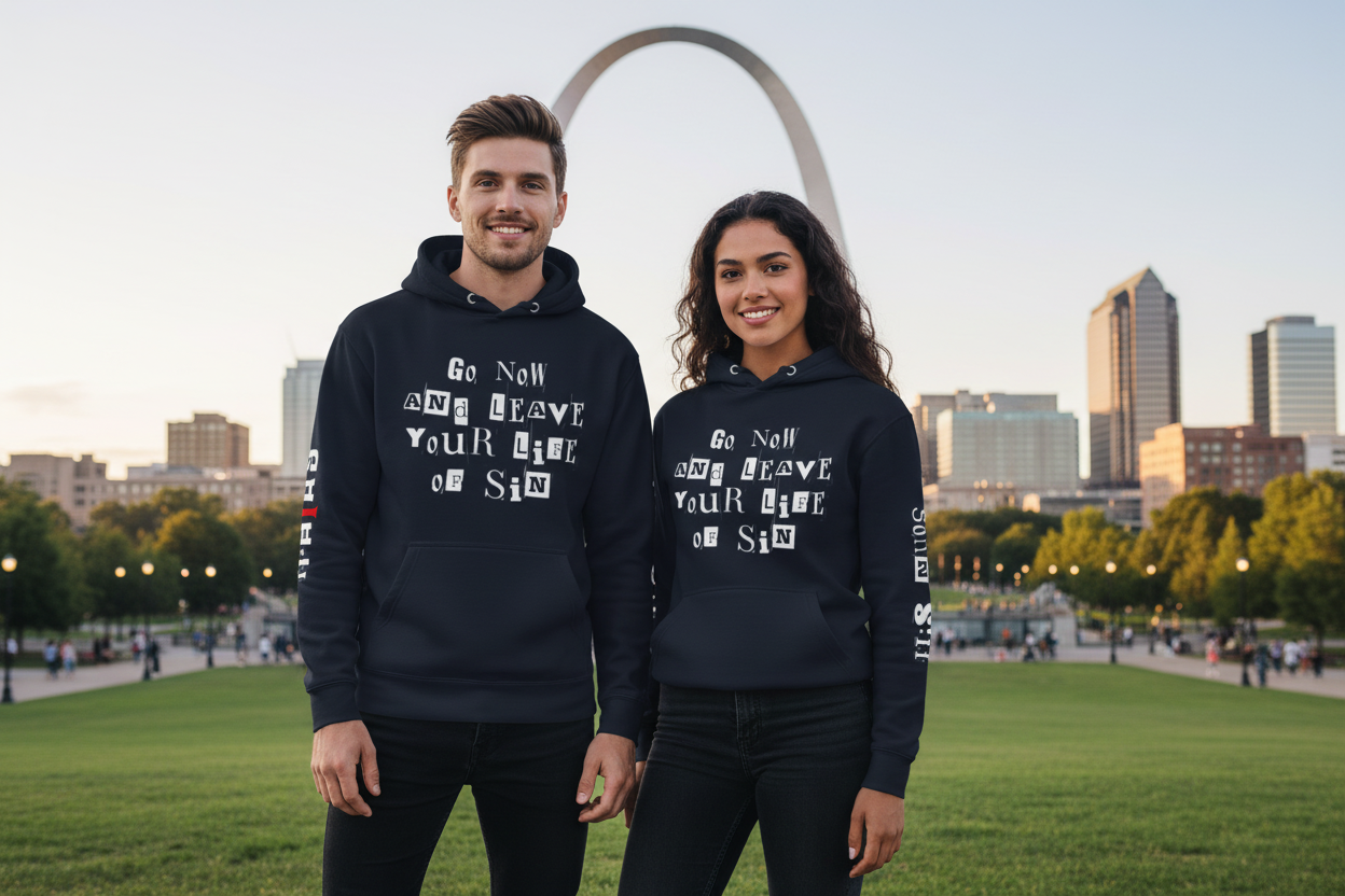 Leave Life of Sin Hoodie – St. Louis Lifestyle
