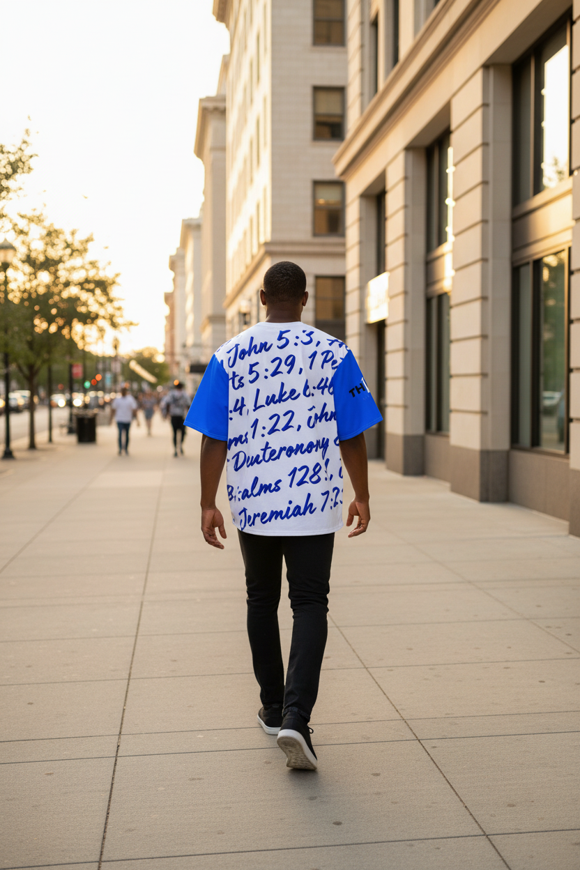 Obedience Oversized Tee – DC Lifestyle Back View