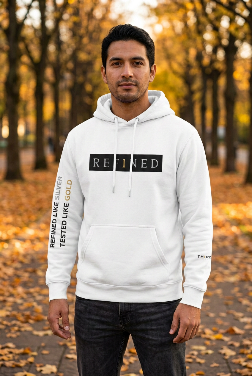 Revised fall lifestyle image with the right sleeve design matched to the reference