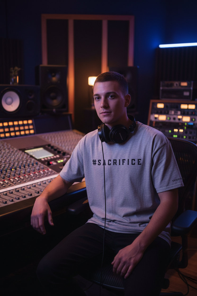 Sacrifice Tee - Music Studio