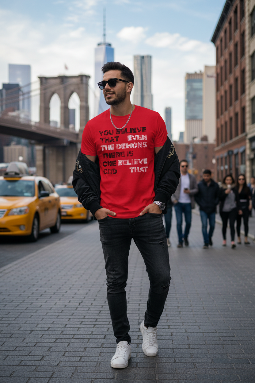 You Believe Tee – New York City Lifestyle